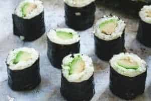 avocado alternatives in sushi
