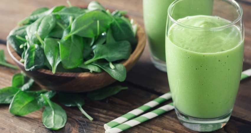 anti-aging spinach smoothie