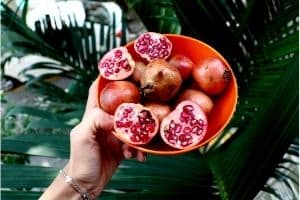 what to do with unripe pomegranate