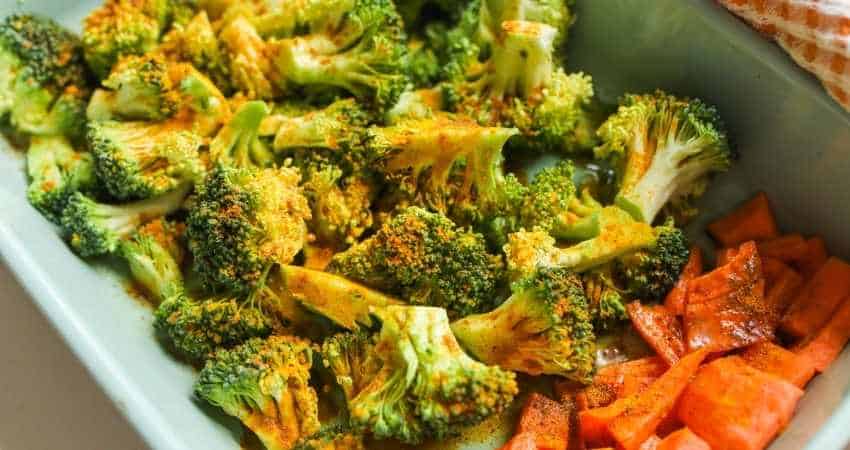 organic broccoli.