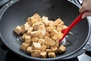 storing baked tofu