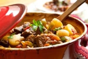 can beef stew with potatoes be frozen