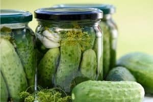 storing pickles