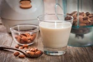 will almond milk break a fast