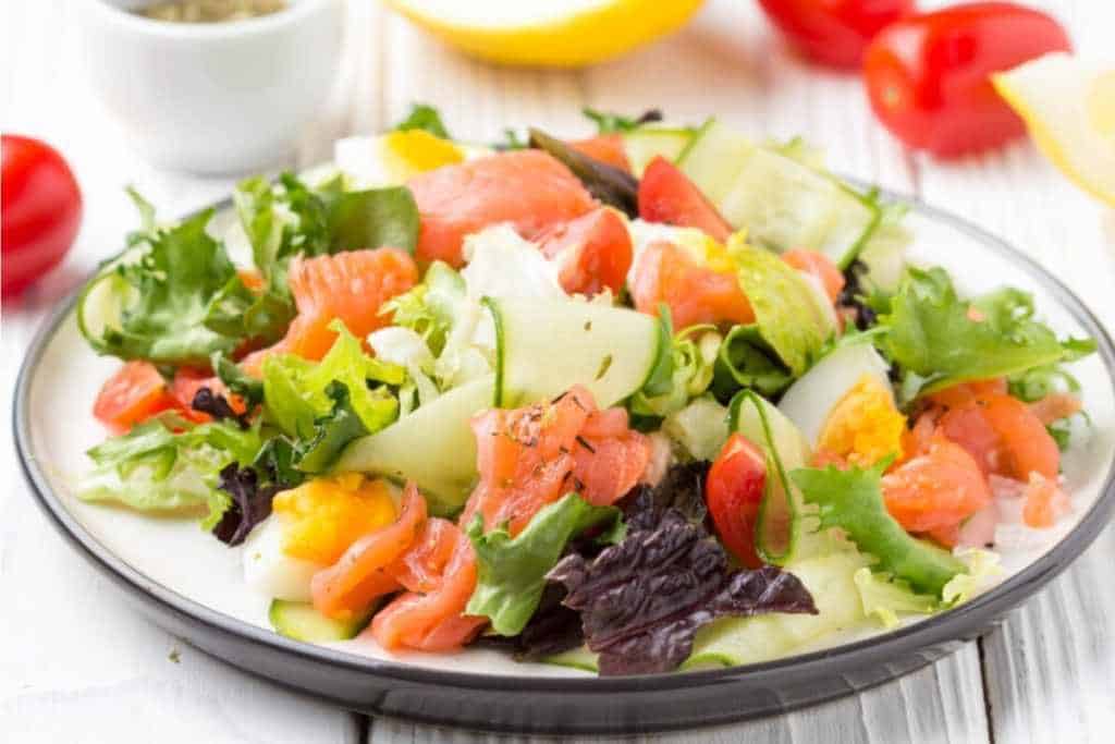 Atlantic Salmon salad