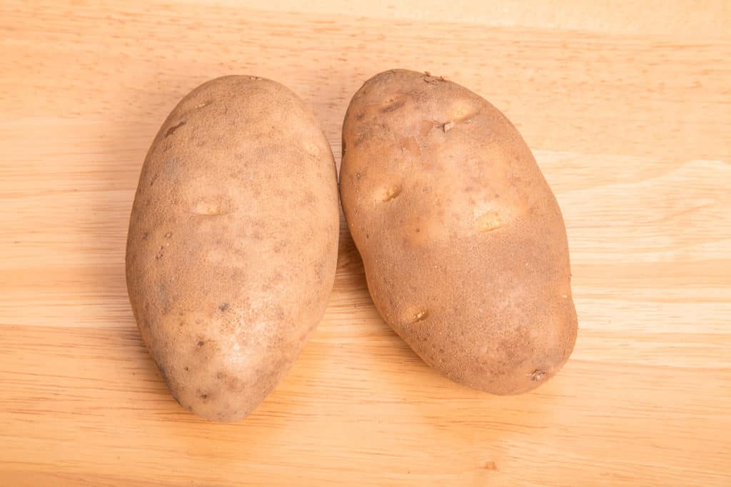 Idaho Russet potatoes