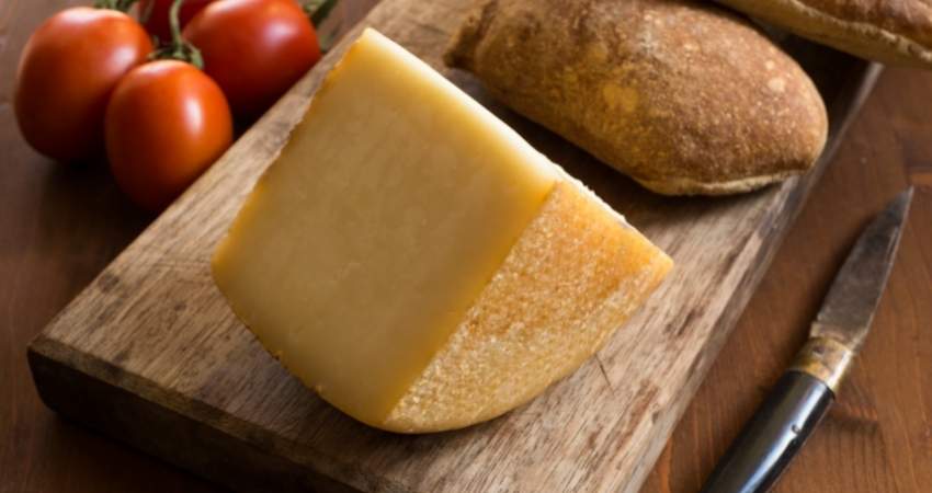 Pecorino Romano cheese.