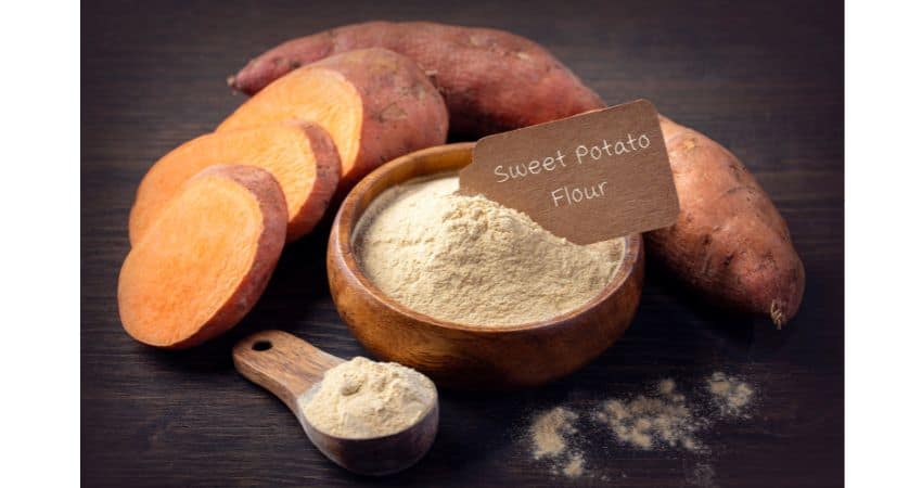 Sweet potato flour.